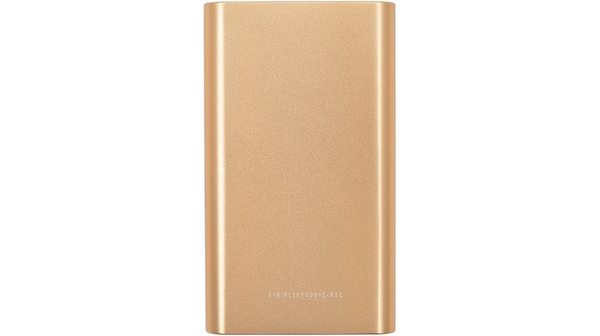 Pin sạc dự phòng Yoobao PL10 màu vàng được thiết kế nhỏ gọn