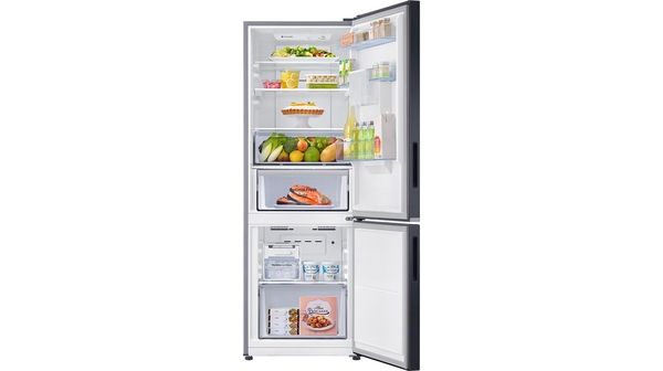 Tủ lạnh Samsung RB30N4180B1 màu đen mờ được trang bị bảng điều khiển có đèn LED