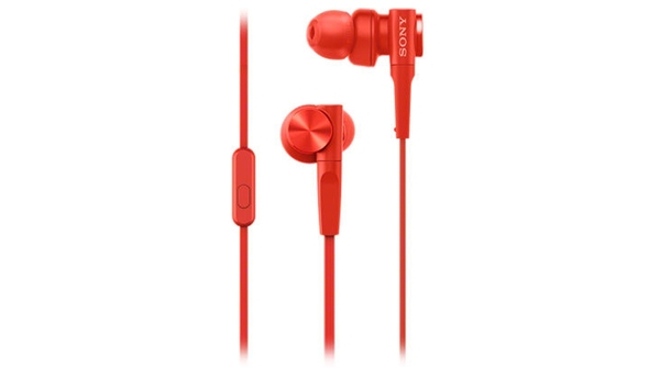 Tai nghe Sony MDRXB55AP/RQE màu đỏ giá khuyến mãi tại Nguyễn Kim