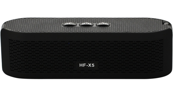 Loa Bluetooth HF-X5 màu đen có thiết kế đẹp mắt, sang trọng