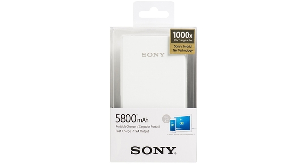 Sạc dự phòng Sony CP-E6/WC ULA có tuổi thọ cao
