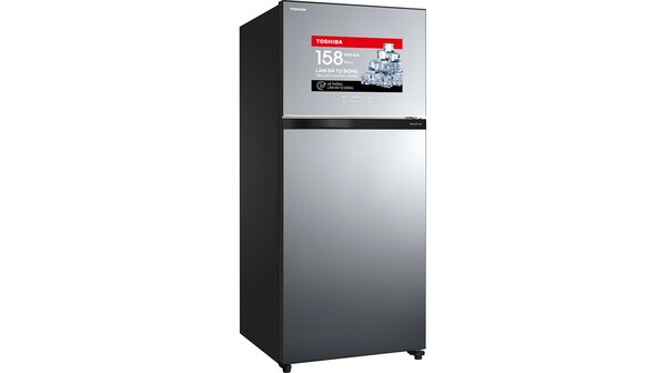 Tủ lạnh Toshiba Inverter 608 lít GR-AG66VA (X) mặt nghiêng phải