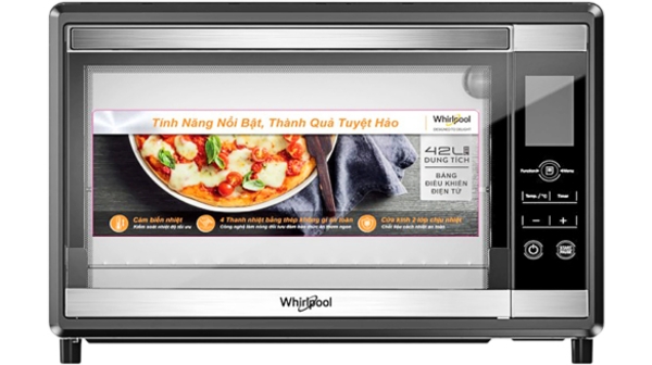 Lò nướng Whirlpool 42L ACO421/SB giá hấp dẫn tại Nguyễn Kim