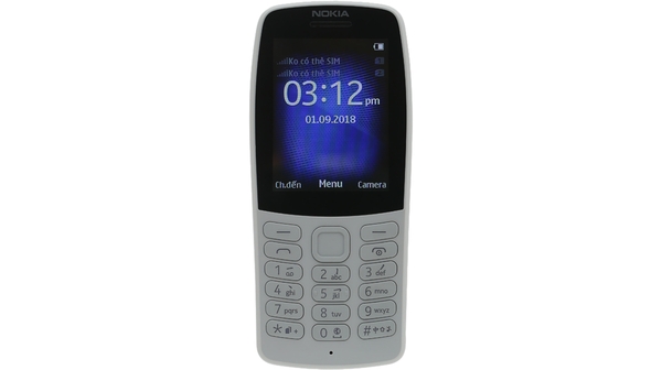 Điện thoại Nokia 210 DS Xám đang được bán chính hãng có nhiều ưu đãi tại Nguyễn Kim