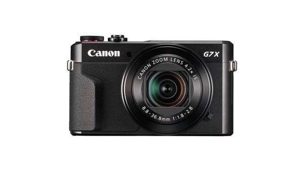 Máy ảnh Canon Powershot G7X MKII mặt chính diện