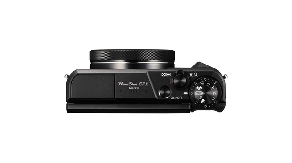 Máy ảnh Canon Powershot G7X MKII mặt bên không ống kính