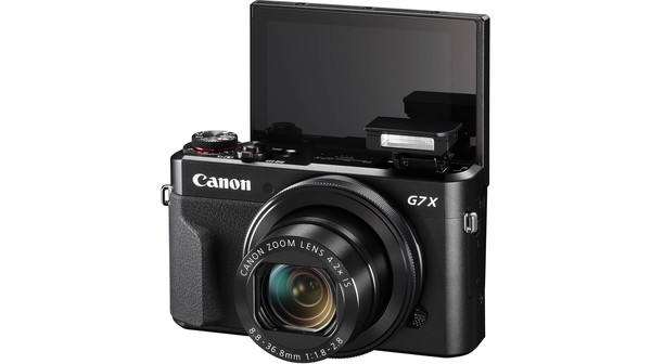 Máy ảnh Canon Powershot G7X MKII màn hình mở
