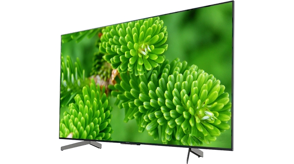 Android Tivi Sony 4K 55 inch KD-55X8500G mặt nghiêng trái