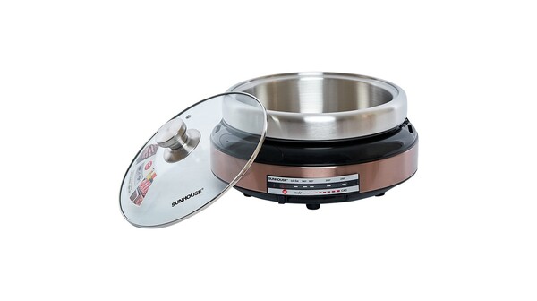 Nồi lẩu điện Sunhouse 4 lít SHD4526 mở nắp