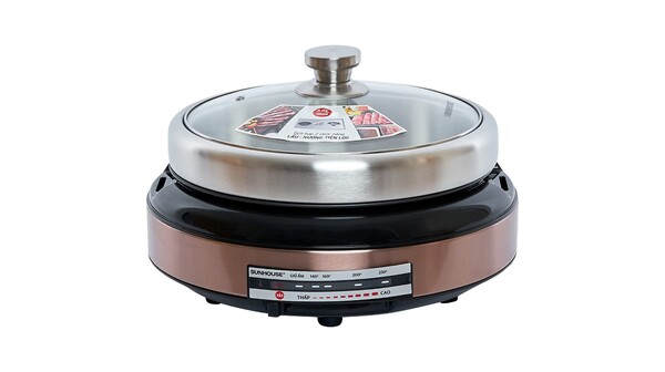 Nồi lẩu điện Sunhouse 4 lít SHD4526 chính diện