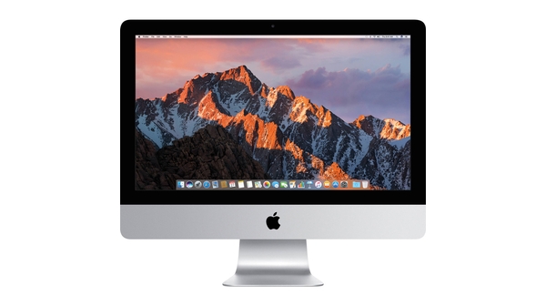 PC Apple iMac 21.5 inch Core i3 Radeon Pro 555X MRT32SA/A mặt chính diện