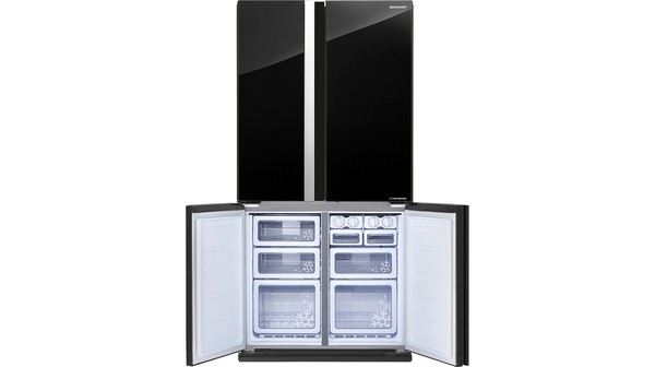 Tủ lạnh Sharp Inverter 678 lít SJ-FX688VG-BK ngăn đá