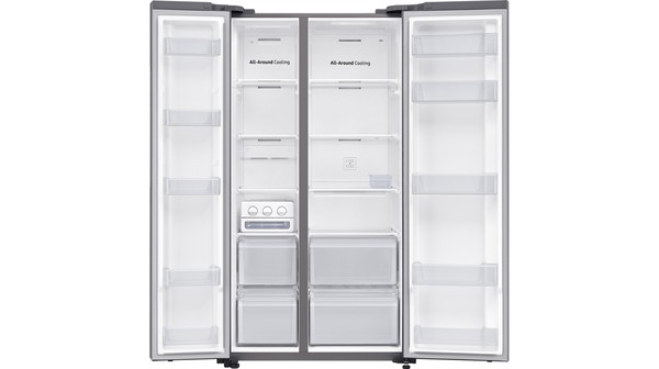 Tủ lạnh Samsung Inverter 680 lít RS62R5001M9 mặt chính diện tủ mở