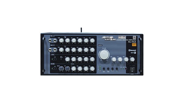Amply Jarguar Suhyoung PA-701A mặt chính diện