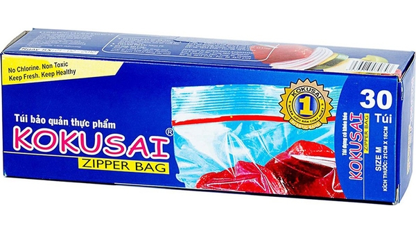 Túi zipper kokusai - size M