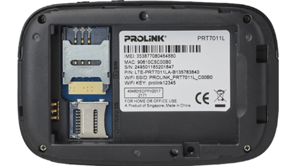 Thiết bị phát Wifi 4G Prolink PRT7011L