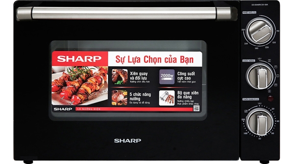 Lò nướng Sharp EO-B46RCSV-BK chính hãng tại Nguyễn Kim