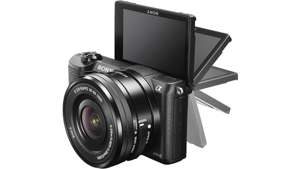 Máy ảnh Sony KTS ILCE-5100L/BAP2 trang bị thêm ống kính chụp ảnh chuyên nghiệp