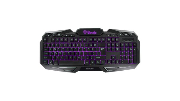 Bàn phím vi tính Prolink PKGM9302 đèn tím