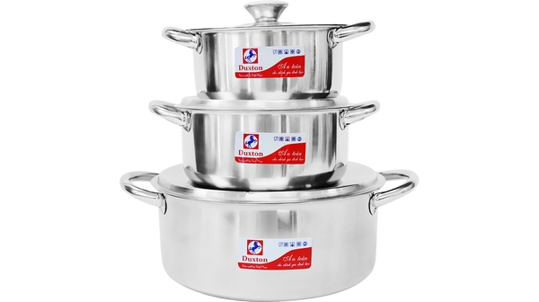 Bộ 3 nồi inox Duxton DG-03MD
