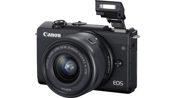 Máy ảnh Canon EOS M200 EF-M 15-45 BK