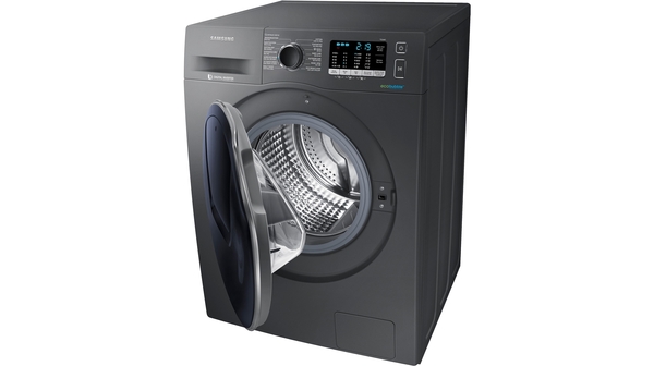 Máy giặt Samsung Inverter 9.5 kg WD95K5410OX/SV mặt nghiêng trái cửa mở