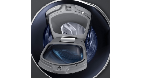 Máy giặt Samsung Inverter 9.5 kg WD95K5410OX/SV thêm đồ giặt cửa mở