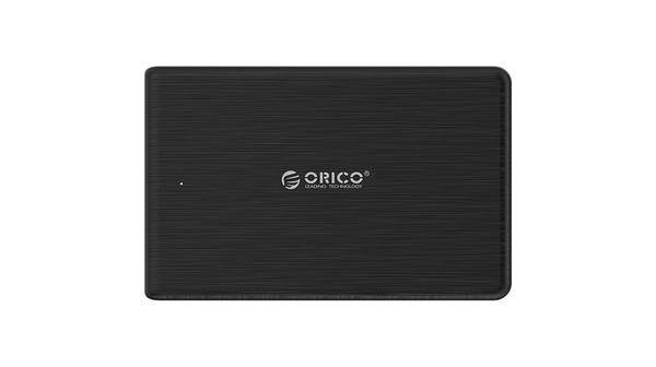 Hộp ổ cứng 2.5" USB 3.0 Orico 2189U3-BK mặt chính diện