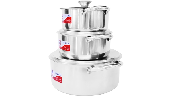 Bộ 3 nồi inox Duxton DG-03MD