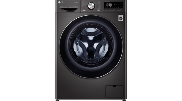 Máy giặt sấy LG Inverter 10.5 kg FV1450H2B mặt chính diện