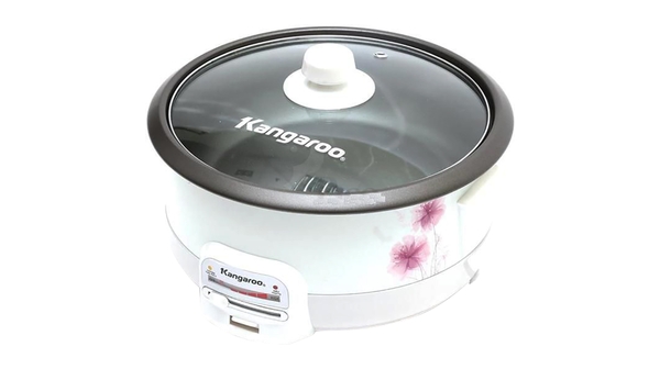 Nồi lẩu điện Kangaroo 3.5 lít KG269 mặt nghiêng