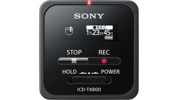 Máy ghi âm kỹ thuật số ICD-TX800/BCE mặt chính diện