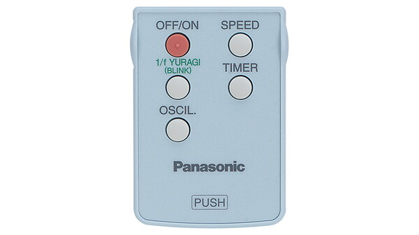 Quạt đứng Panasonic F-308NH Xanh remote