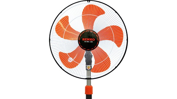 Quạt đứng Senko DCN1808 Đen cam chi tiết