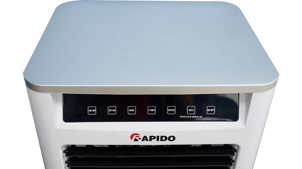 Quạt điều hòa Rapido Turbo 3000D nút điều khiển