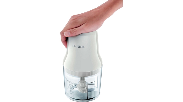 Máy xay thịt Philips HR1393 dễ dàng sử dụng với các nút nhấn tốc độ