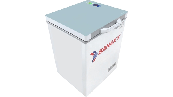 Tủ đông Sanaky 100 lít VH-1599HYKD mặt nghiêng phải
