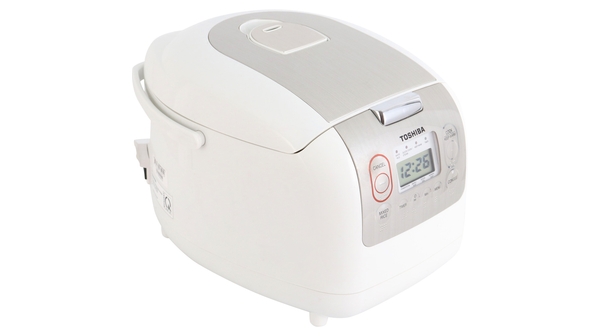 Nồi cơm điện Toshiba 1.8 Lít RC-18NMFVN(WT) mặt nghiêng phải