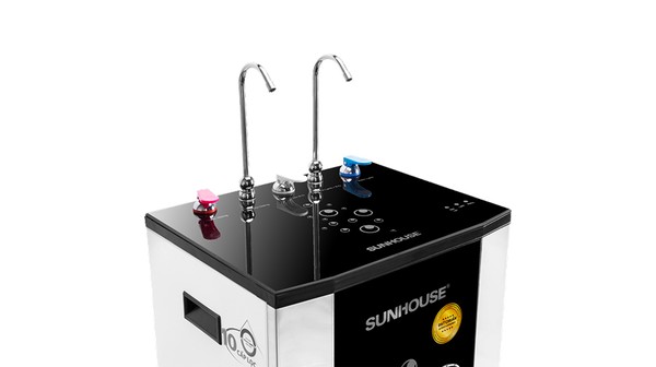 Máy lọc nước RO Sunhouse 10 lõi SHR76210CK vòi lấy nước