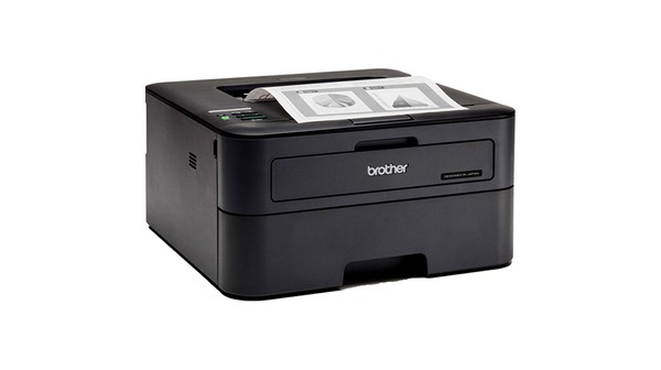 Máy in laser Brother HL-L2366DW mặt nghiêng trái