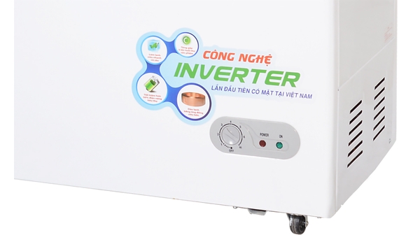 Tủ đông Sanaky Inverter 305 lít VH-4099A3 núm điều chỉnh nhiệt độ