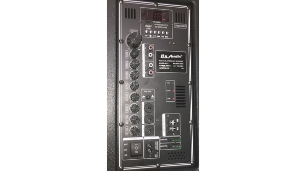 Loa kéo BN Audio BA 800V cổng kết nối