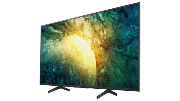 Smart Tivi Sony 4K 43 Inch KD-43X7500H VN3 góc nghiêng phải