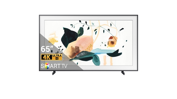 Smart Tivi Khung Tranh The Frame QLED Samsung 4K 65 inch QA65LS03TAKXXV mặt chính diện