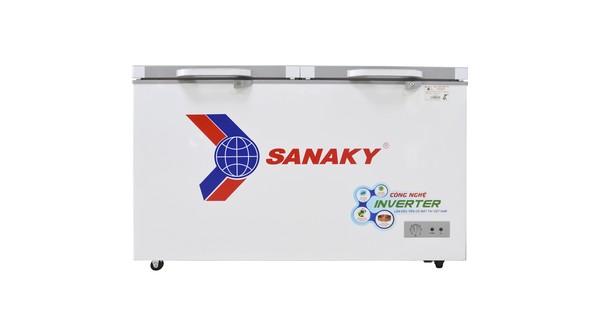 Tủ đông Sanaky Inverter 235 lít VH-2899A4K mặt chính diện