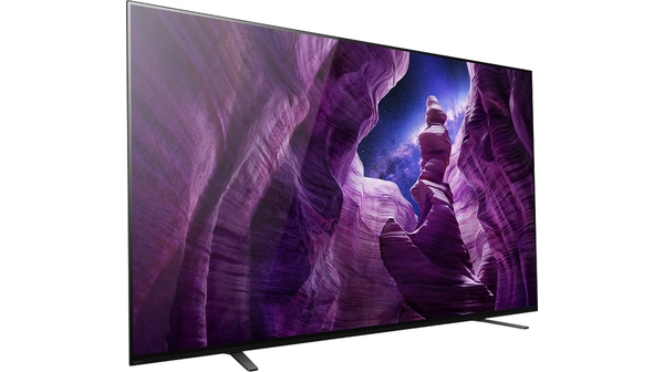 Android Tivi Sony 4K 65 inch KD-65A8H mặt nghiêng trái