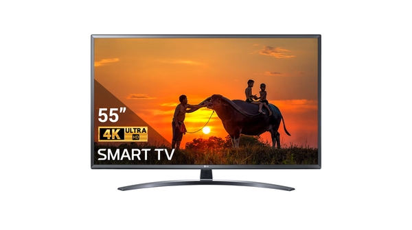 Smart Tivi LG 4K 55 inch 55UN7400PTA.ATV mặt chính diện