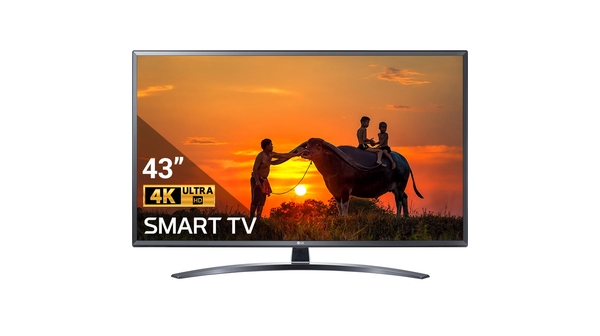 Smart Tivi LG 4K 43 inch 43UN7400PTA.ATV mặt chính diện