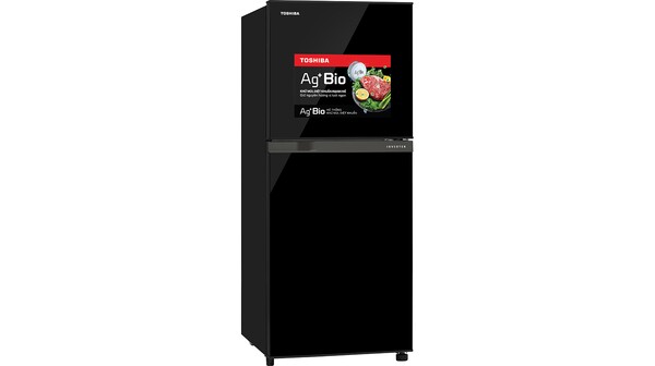 Tủ Lạnh Toshiba Inverter 194 lít GR-A25VM (UKG1) mặt nghiêng phải