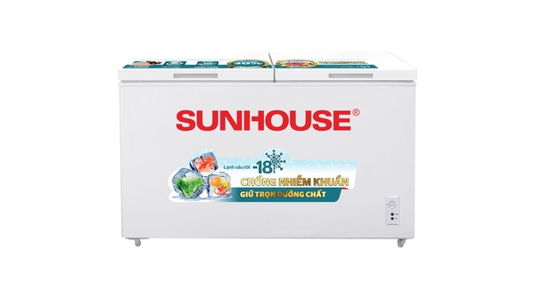 Tủ đông Sunhouse 330 lít SHR-F2472W2 mặt chính diện